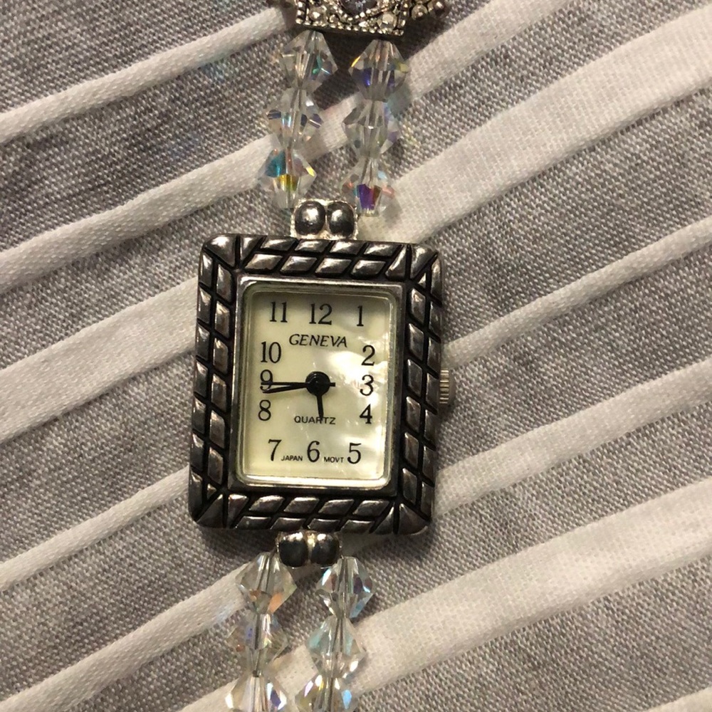 swarovski crystal watch